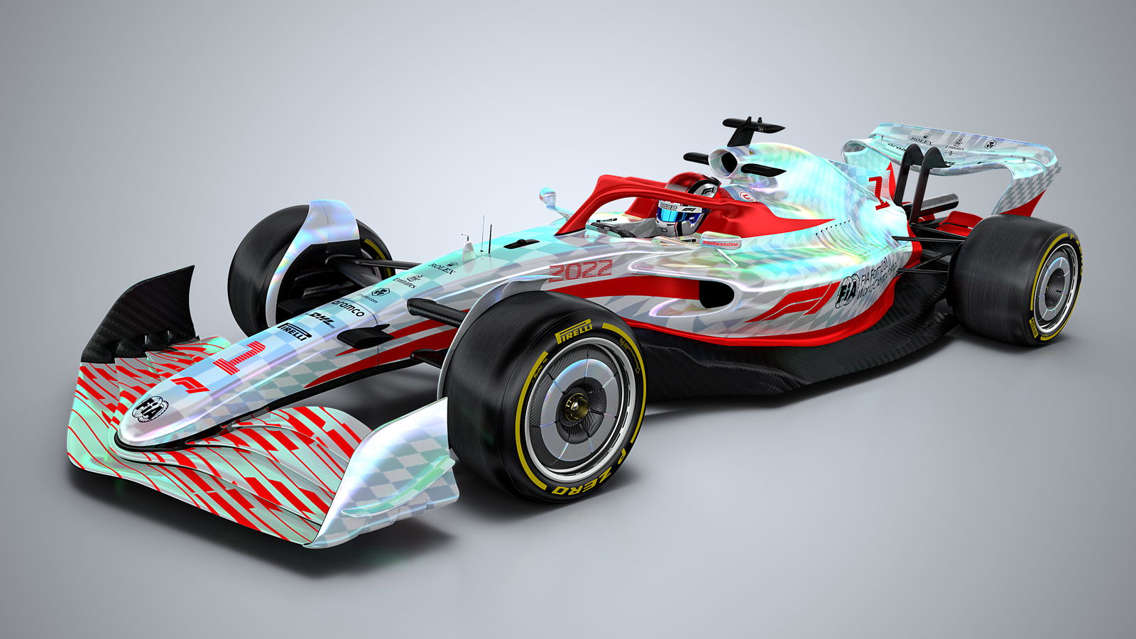 F1 unveils full-scale 2022 car for biggest ever rules overhaul